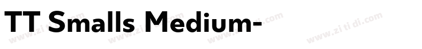 TT Smalls Medium字体转换 TT Smalls Medium字体转换